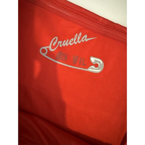 CRUELLA RULES Her Universe Live Red Evening Dinner Party Dress 3XL Disney Parks - Picture 5 of 15